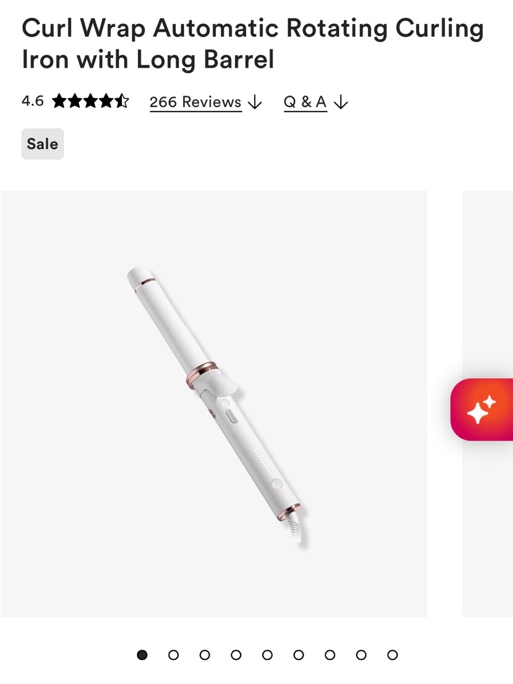 NIB T3 Curl wrap SEE DESCRIPTION FULLY OPERATIONAL AUTO CURLING IRON